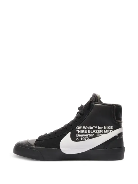 Nike X Off-White The 10: Blazer Mid "Grim Reaper" sneakers Black AA3832001