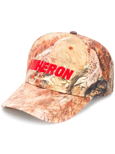 Heron Preston logo cap Orange HWLB001R19766030BASEBALLCAP