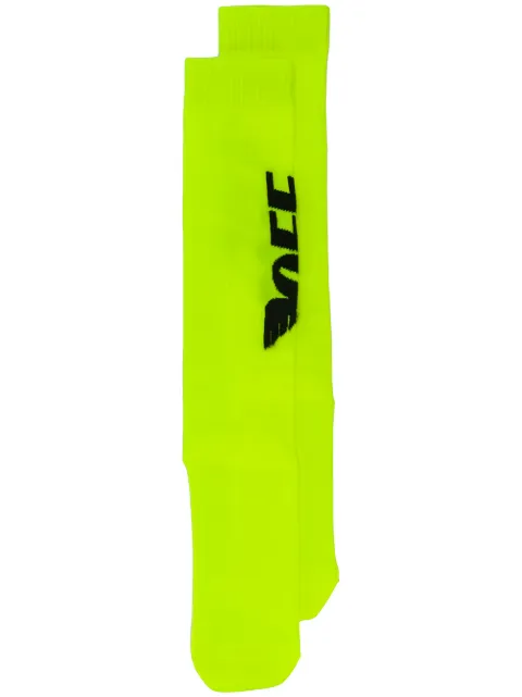 Off-White logo socks Yellow OWRA003R199710716010