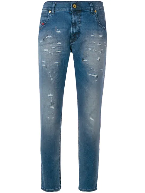 Diesel distressed boyfriend jeans Blue 00SJNL069HA