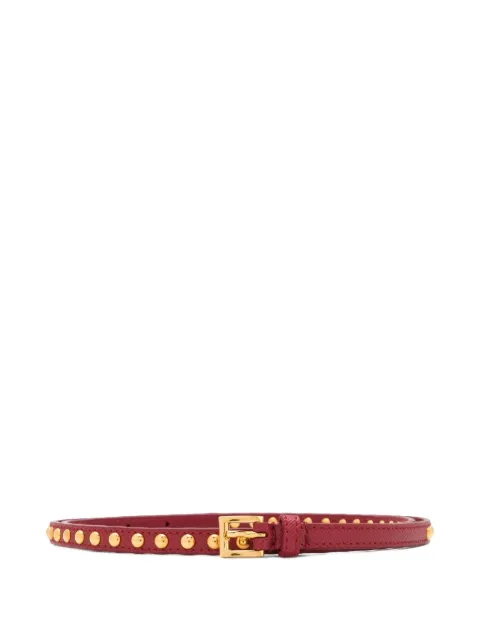 Prada stud detail belt Red 1CM1412AWV