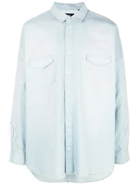 Haculla Guy And His Gun shirt Blue HA02AIW06