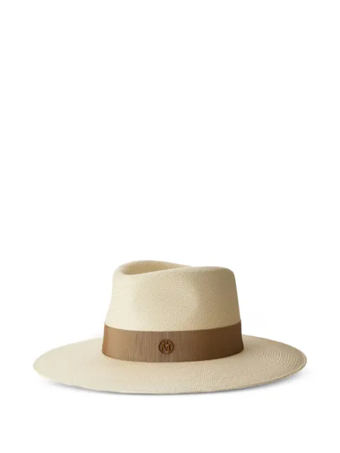 Maison Michel panama straw hat Neutrals 1020064001BEIGE