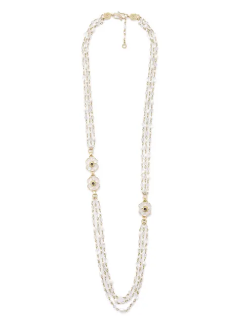 Goossens Trèfle sautoir necklace Gold GOOH13NE07YG