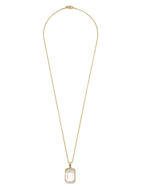 Goossens Stones crystal necklace Gold GOOP17NE01YG
