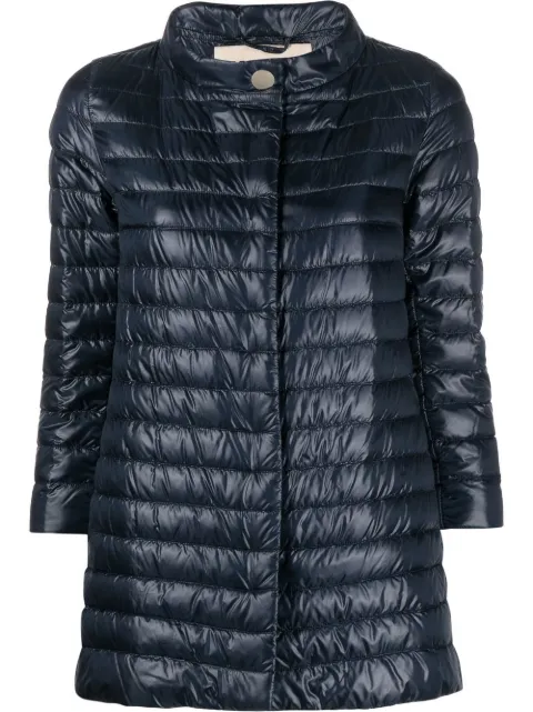 Herno funnel neck padded jacket Blue PI0767DIC12017