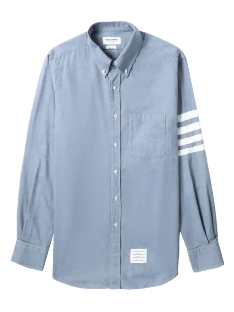 Thom Browne 4-Bar button-down shirt Blue MWL272AF0552
