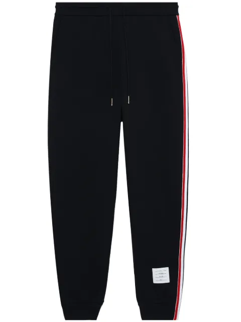 Thom Browne classic loopback stripe sweatpants Blue MJQ066A03377
