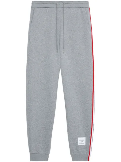 Thom Browne RWB Stripe-trimmed track pants Grey MJQ066A03377