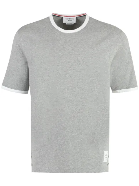 Thom Browne Ringer T-shirt Grey MJS083A00042