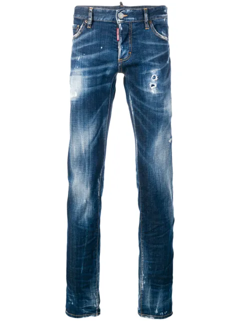 DSQUARED2 Clement distressed jeans Blue S71LB0598S30342