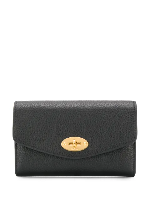 Mulberry Darley medium classic wallet Black RL4869205