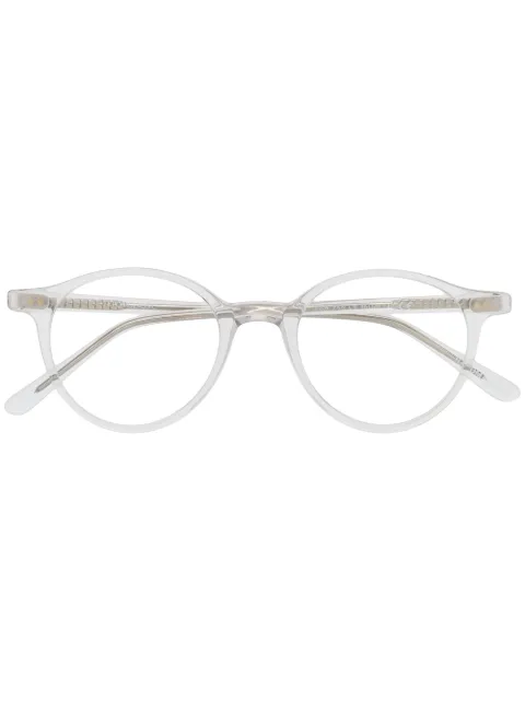 Epos Newpan round glasses White NEWPAN