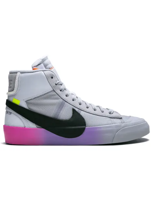 Nike X Off-White x Serena Williams The 10: Nike Blazer Mid "Queen" sneakers Grey AA3832002