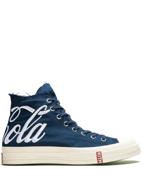Converse x Kith x Coca-Cola Chuck 70 Hi "France" sneakers Blue 162988C