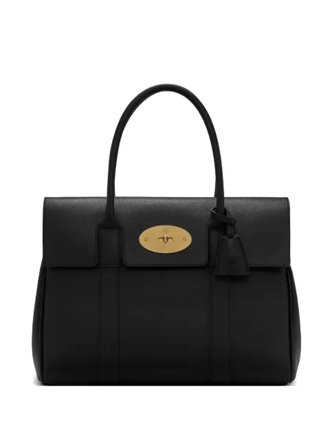 Mulberry Bayswater leather tote bag Black CHH2873205A217