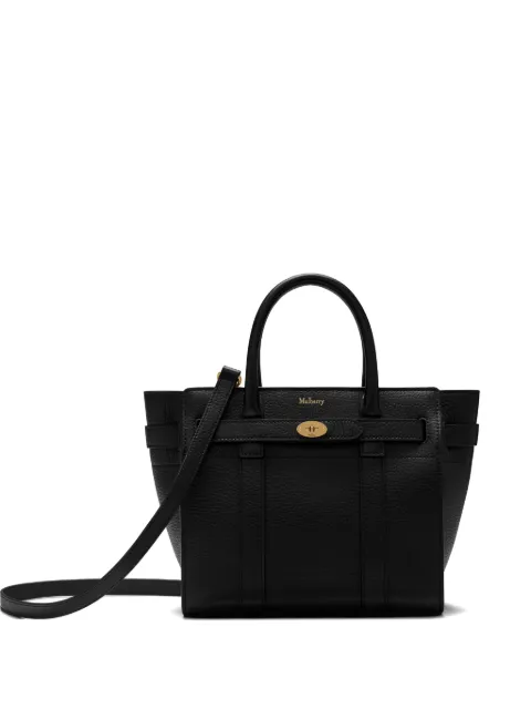 Mulberry mini zipped Bayswater tote Black HH4949205A100