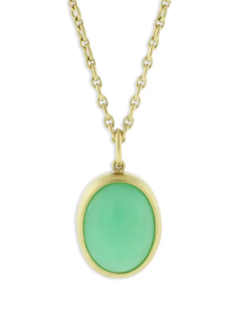 Irene Neuwirth 18K yellow gold chrysoprase pendant Gold POKMC276M