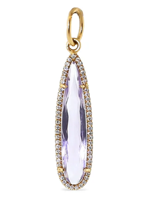Irene Neuwirth 18K rose gold amethyst necklace Gold P659RFPV