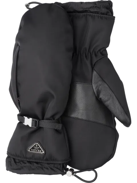 Prada nylon gloves Black 2GG091Q04