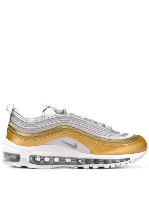 Nike Air Max 97 SE "Metallic Gold/Metallic Silver" sneakers Grey AQ4137