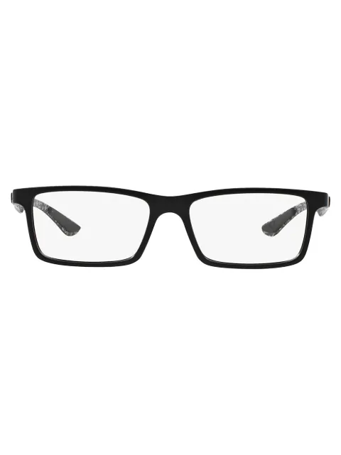 Ray-Ban rectangle-frame glasses Black RX8901