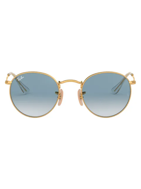 Ray-Ban round-frame sunglasses Gold 3447N