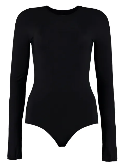 Maison Margiela round-neck jersey bodysuit Black S51NA0056S20518900