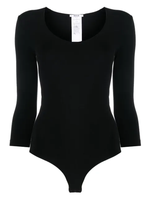 Wolford cropped sleeve body Black 76070