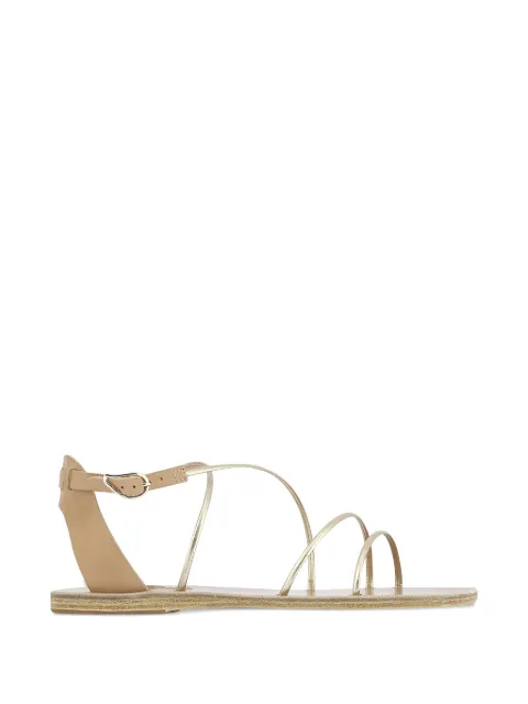 Ancient Greek Sandals Meloivia sandals Gold MELOIVIASYNTHETICLEATHER