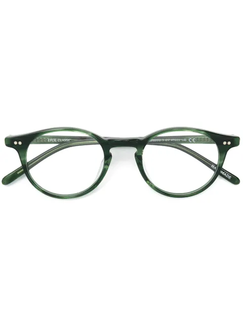 Epos round frame glasses Green EFESTO3