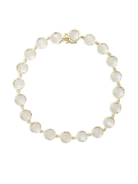 Irene Neuwirth 18K yellow gold Rainbow moonstone bracelet Gold B223RMRC