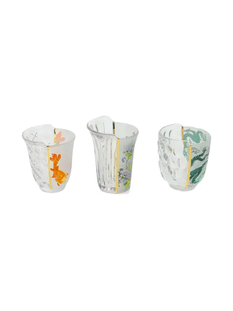 Seletti Hybrid Aglaura drinking glasses Neutrals 09734HYBRIDAGLAURA