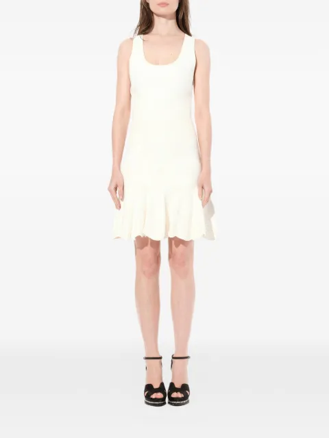 Alexander McQueen shell-embroidered mini dress White 559036Q1RRJ