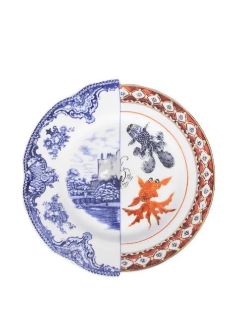 Seletti Hybrid Isaura dinner plate Blue 09721HYBRIDISAURA