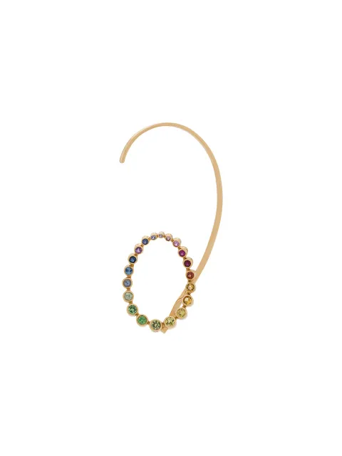 Charlotte Chesnais 18kt yellow gold Caracol earring Gold FJBO006PFMULTICOLOR