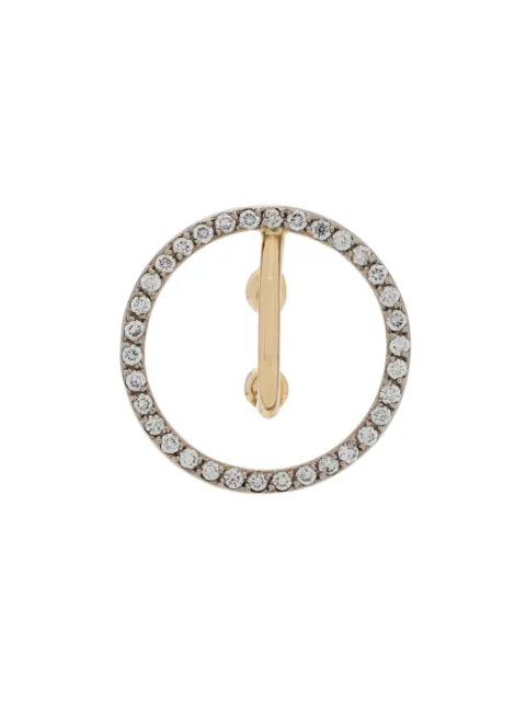 Charlotte Chesnais 18kt yellow and white gold Celeste diamond earcuff Gold FJBO014DIA