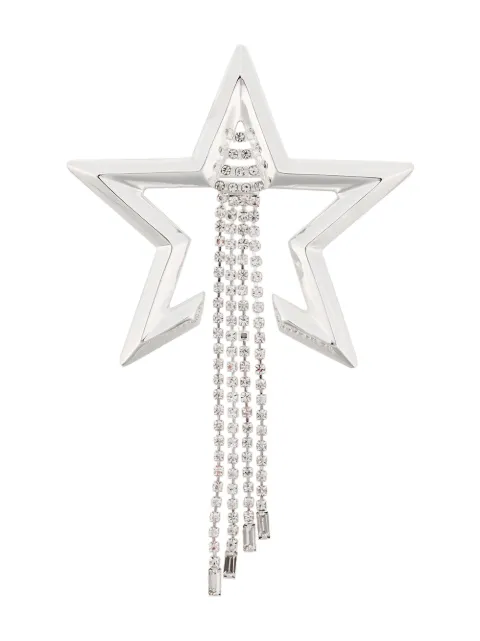 Coup De Coeur Star drapped brooch Silver STARBROOCH