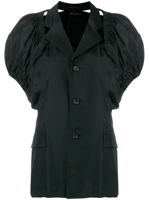 Comme Des Garçons Pre-Owned 1989 off-the-shoulder jacket Black CDG965