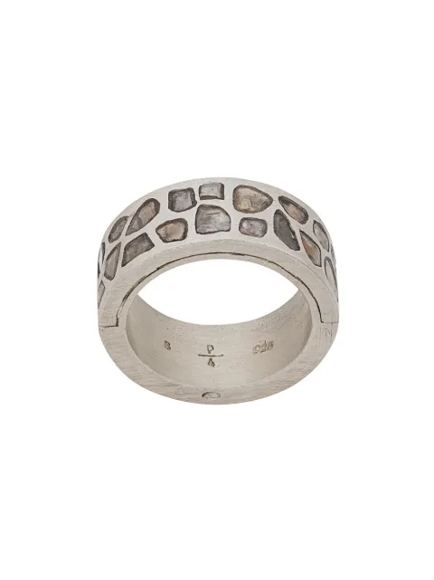 Parts of Four Sistema ring Silver 110110
