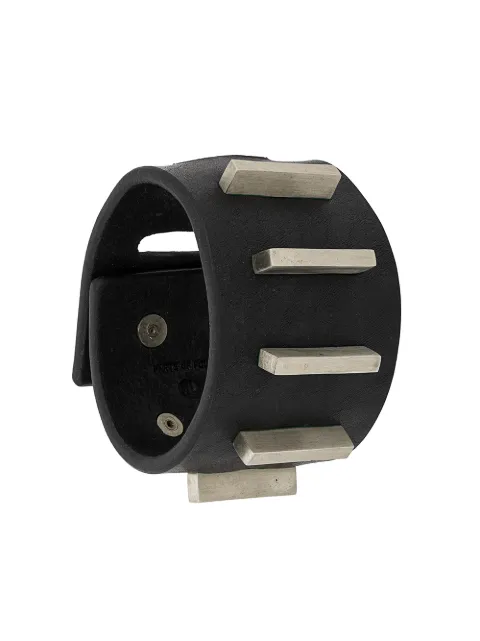 Parts of Four Restraint Charm Bracelet Black 10125