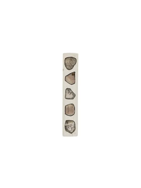 Parts of Four Plate Earring Silver 11352