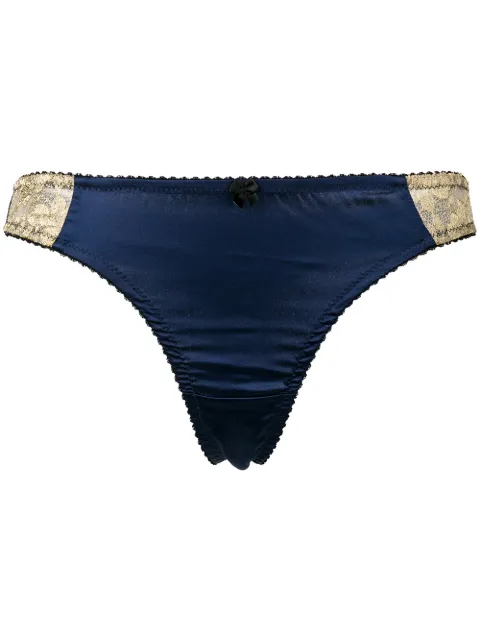 Gilda & Pearl Gina thong Blue 0073