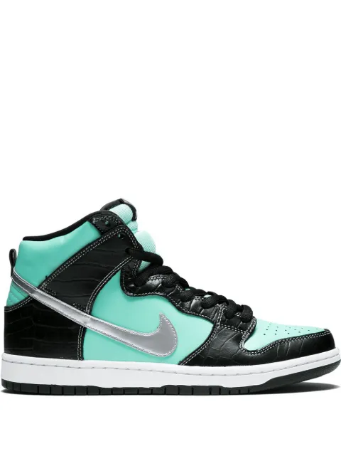Nike x Diamond Supply Co. SB Dunk High PRM "Tiffany" sneakers Blue 653599