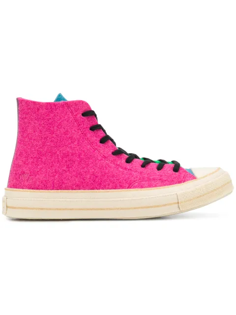 Converse x JW Anderson Chuck 70 Hi "Felt" sneakers Pink 162843C