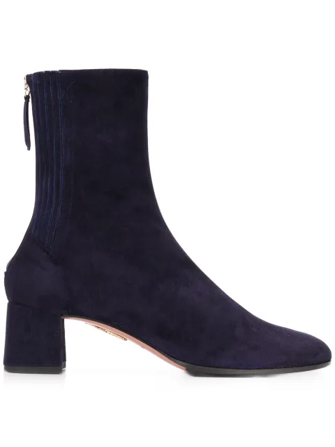 Aquazzura Saint Honore' ankle boots Blue SHOMIDB0