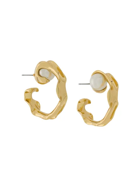 Coup De Coeur liquid hoop earrings Gold LIQUIDHOOPEARRINGSGOLD
