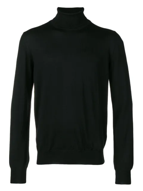 Barba roll-neck sweater Black 1429055557