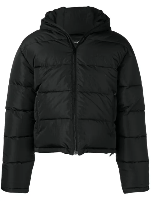 Balenciaga small quilted jacket Black 556231TYD33