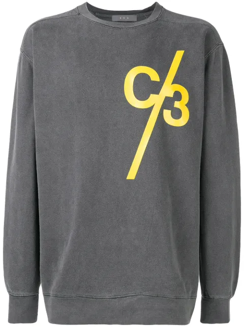 Geo C/3 sweatshirt Grey C3SWEATSHIRT